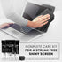 EVEO Electronic Wipes Screen Cleaner, TV Screen Cleaner Wipes, Laptop and Monitor Cleaner, 90 Wipes + Microfiber Cloth
