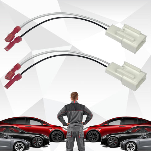 HHZL Car Door Speaker Harness Adapter Audio Bass Speaker Wiring Harness Stereo Plug Adapter Subwoofer Wire Modification