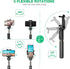 Selfie Stick Tripod with Wireless Remote Controller - Extendable Adjustable Stand for All Apple iPhone, Samsung Galaxy