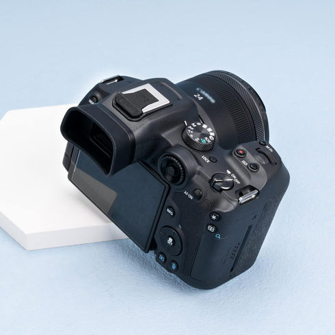 JJC Eyecup Eyepiece Viewfinder for Canon EOS R7 Camera, Soft Silicone Extended Design