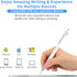 Minilabo Stylus Pencil for Moto G 5G/5G Stylus/Play, Active Digital Pen with 1.5mm Ultra Fine Tip, White