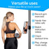 Gym Magnetic Phone Holder Mount for MagSafe, Dual Magnetic Phone Holder for iPhone 15, 14, 13, 12