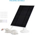 Solar Panel for Ring Camera, Charger for Ring Stick Up Cam Battery and Spotlight Cam Battery, Output 3.8W/6V