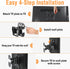 ELIVED TV Wall Mount Small Monitor Mount Bracket, Adjustable Tilt Swivel for Most 13-30 Inch TVs, Holds up to 33 lbs