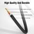 3.5mm to RCA Cable, 3.3FT 2 RCA Male to Aux Adapter, Y Splitter Cord Compatible with iPhone, MP3, Tablets, Speakers