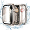 Tensea 2-in-1 Waterproof Apple Watch Screen Protector Case, SE 2nd Generation, iWatch Face Cover, 44mm