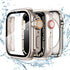 Tensea 2-in-1 Waterproof Apple Watch Screen Protector Case, SE 2nd Generation, iWatch Face Cover, 44mm