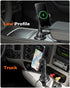 APPS2Car Solid Cup Holder Phone Mount with Wireless Charger 15W, Quick Extension Long Arm, 360 Rotatable for iPhone 15
