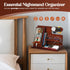 Grandpa Gifts, Wood Phone Docking Station, Nightstand Organizer for Grandpa, Christmas Stocking Stuffers, Birthday Gifts