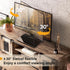 WKWKER 27-65 inch 30 400x400mm Universal TV Stand for LED LCD TV Swivel Table Top Television Stand with Degree Height