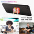 Transparent Heart Cell Phone Ring Holder, 360 Rotation Clear Heart Finger Ring Grip Stand for Phones