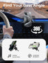 LISEN 360 Car Vent Phone Mount, Upgrade Phone Holders for Your Car Vent Wider Clamp & Metal Hook Phone Holder [Thick
