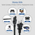 Xtreme 10 Foot Non-Polarized Replacement Power Cord for TVs, Game Consoles, Printers, and More