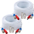 2 Pack 30 Feet BNC Video Power Cable Wire Video Security Camera