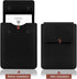 HoYiXi 6-inch 6-inch Universal Sleeve Case for Kindle/Kobo/Voyaga/Pocketbook/Tolino E-Book Reader Lightweight Leather