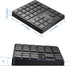 SurnQiee 2.4G 35-Keys Wireless Numeric Keypad, Rechargeable Number Pad for Efficient Data Input