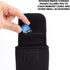 USA Gear Small Digital Camera Case with Carabiner, Belt Loop, Scratch Resistant for Nikon Coolpix, Kodak Pixpro,