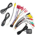 16Pin 10Pin 20Pin 4Pin/6Pin Radio Wiring Harness Kit ISO Android Car Stereo Wire Harness with Butt Connectors RCA