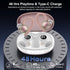 5.4 48H, IP7 Wireless Earbuds, Bluetooth Headphones Sport, Over Ear Buds With ENC Noise Cancelling Mic, Wireless
