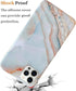 J.west Case for iPhone 13 Pro Max, Unique Grey Marble Print Pattern, Soft TPU Slim Fit Cover