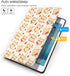 TZTTZT 9th/8th/7th 10.2 Inch, Cute Ketchup Bread Print Compatible with ipad Generation Case Cover, Tablet Cases