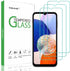 beukei 3 Pack Tempered Glass Screen Protector for Samsung Galaxy A14 5G, Touch Sensitive, Case Friendly, 9H Hardness