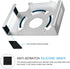 IFCASE Mac Mini M2 Mount - Heat Dissipation Design Anti-Scratch Under Desk Wall Mount Stand for Mac Mini
