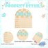TERJIO Racing Hello World Bulletin Board - Little Racer Birth Information Record,Fast Race Car Checkered Wooden Board