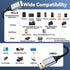 3.0 1.5 5 USB Micro B Cable FT, External Hard Drive Cable Gbps High-Speed USB A to Micro B Hard Drive Cord Compatible