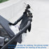 Phone Holder Clamp Mount for Treadmill/Spin Bike/Baby Stroller, Compatible with 3.5~7.5" Smartphones, 360° Adjustable