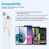 USB C Samsung Super Charger 25W Fast Charging Cable, 2Pack PD Android Charger Cord for Galaxy S23 Ultra, S22, S21, S20