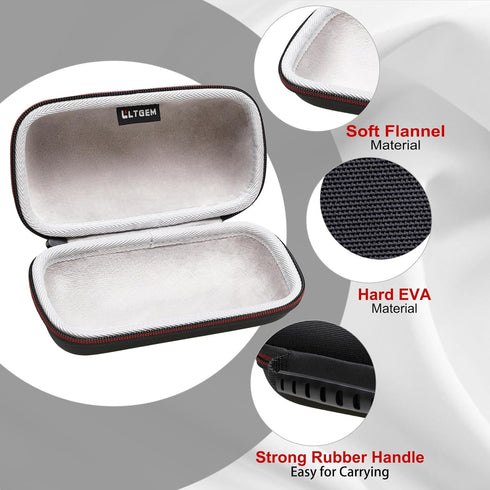 LTGEM Bluetooth Speaker Case for MusiBaby Bluetooth Speakers, Hard Storage Travel Protective Carrying Bag