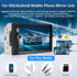 Podofo Double Din Car Stereo with Bluetooth, 7 Inch Touchscreen Multimedia Receiver with Backup Camera and Remote