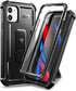 Dexnor iPhone 11 Case, Heavy Duty Military Grade Protection with Built-in Screen Protector and Kickstand, 6.1 inch