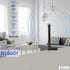 Dixingtek 6E 2.4GHz 5GHz 6GHz 2-Pack WiFi Tri-Band Bluetooth RP SMA Male Antenna, Compatible with WiFi Router Camera