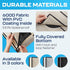 39 Inch Garnetics Outdoor TV Cover Waterproof, Weatherproof TV Enclosures with Smart Shield Screen Protectors, Ideal