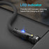 Ion 6 in 1 Magnetic Data Transmission & Fast Charging Cable, 100W PD, 540 Rotation, 1.8 Meter Length