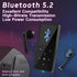 Vaktare Gud 128GB MP3 Player with Bluetooth, Portable Music Player with Built-in Speaker