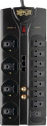 Tripp Lite 12 Outlet Surge Protector Power Strip, 8ft Cord, Black, RJ11, RJ45, & $250,000 Insurance