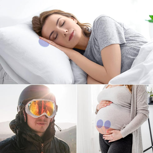 Sleep Ultra Thin Pillow Headphones Speakers with Mic, Control Button for Sleep Headphones, Headband Headphone