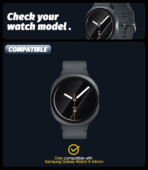 Orzero Smartwatch Screen Protector (4 Pack) - Tempered Glass for Garmin Forerunner 255, 255 Music 46mm, 9H HD