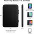MoKo 7-8 Inch Tablet Sleeve Bag - Polyester Pouch Cover Case for iPad Mini (6th Gen) 8.3" 2021, Black