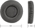 Professional Overhead Foldable Headphones Round Ear Pad Earpad (90mm) - Enhance Comfort & Sound Quality.