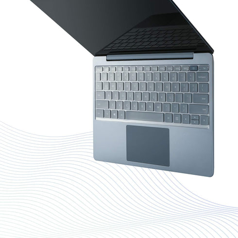 Keyboard Cover for 2023 Microsoft Surface Laptop Go 3/2, Premium Ultra Thin High Transparency Protector Skin 12.4"