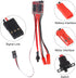 2Pcs 20A 2KHz 4.8V-8.4V Brushed ESC Motor Speed RC Forward Reverse Brush Brake Electric Speed Controller for DIY RC Car