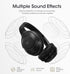 DOQAUS Bluetooth Over Ear Headphones, 70H Playtime, 3EQ Modes, HiFi Stereo Sound, Memory Foam Ear Cups for