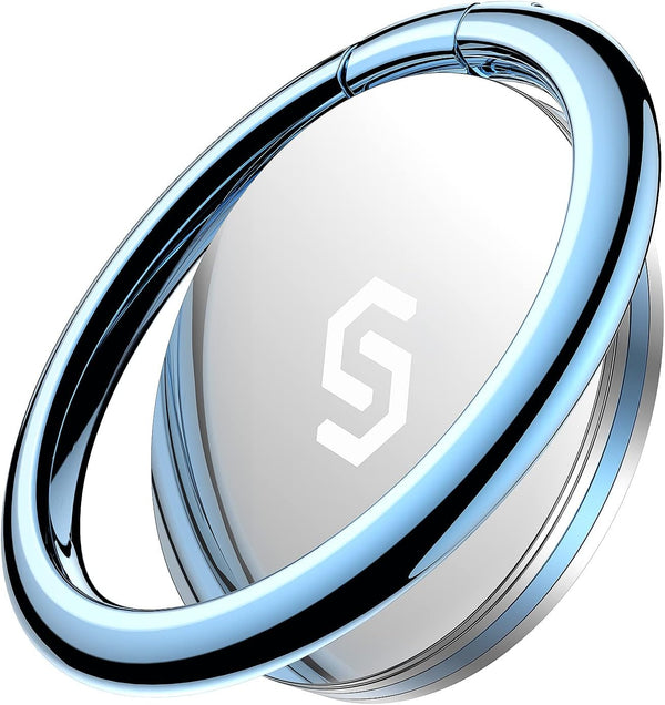 Syncwire Cell Phone Ring Holder Stand, 360 Degree Rotation Finger Ring Kickstand for iPhone, Samsung, Pixel - Blue