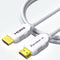 Pacroban 8K HDMI Cable (20ft) White,8K 60, 4K 120, and up to