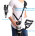 waka Quick Release Camera Neck Strap - Adjustable Shoulder Sling for Nikon, Canon, Sony, Fuji DSLR Cameras (Black)