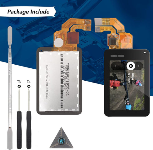 YWLRONG Screen Replacement LCD for GoPro HERO8, Digitizer Assembly with Tools for Go Pro HERO 8 Action Camera